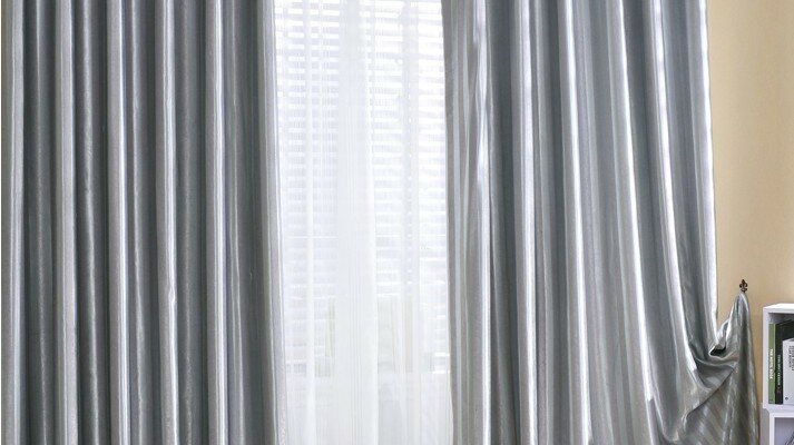 Classic-Lined-Blackout-Heavy-Grey-Curtains-Two-Panels-C1013